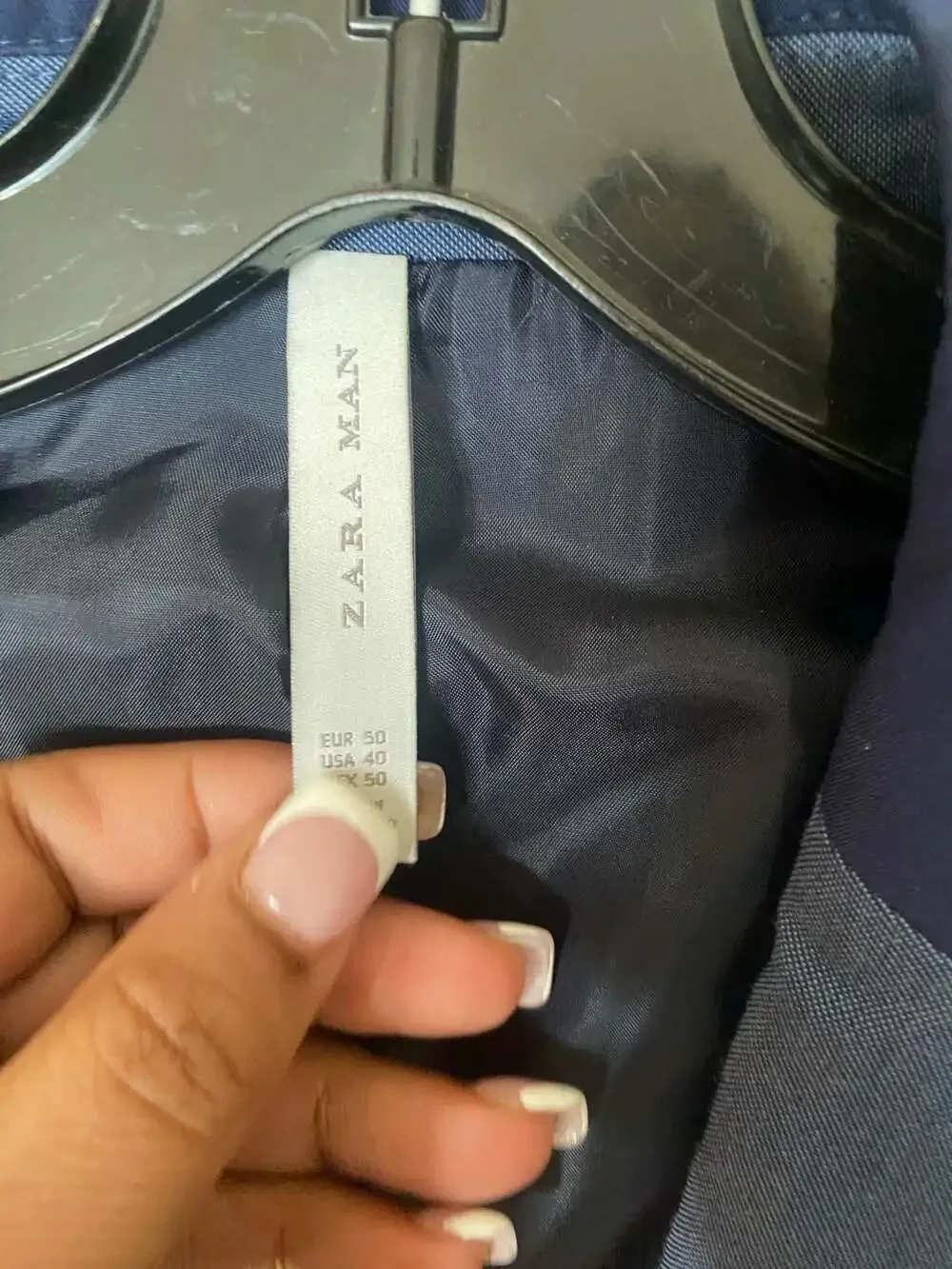 Zara man blue